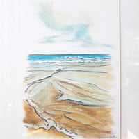 Sandy Tides - art by artist from Canada Grace Lane-Smith - artterra online art gallery - Buy art of Canada Online - Free Shipping