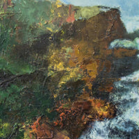 Baroque fall - art by artist from Canada Christine Viens - artterra online art gallery - Buy art of Canada Online - Free Shipping