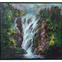 Out of nowhere - art by artist from Canada Christine Viens - artterra online art gallery - Buy art of Canada Online - Free Shipping