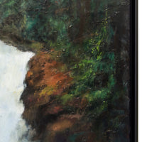 The stream - art by artist from Canada Christine Viens - artterra online art gallery - Buy art of Canada Online - Free Shipping