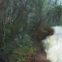 The stream - art by artist from Canada Christine Viens - artterra online art gallery - Buy art of Canada Online - Free Shipping