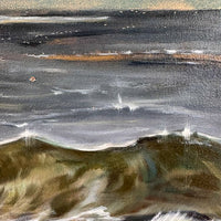 Wild Skies Upon the Waves - art by artist from Canada Grace Lane-Smith - artterra online art gallery - Buy art of Canada Online - Free Shipping