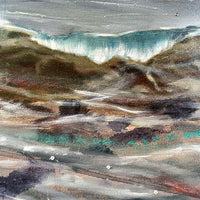 Wild Skies Upon the Waves - art by artist from Canada Grace Lane-Smith - artterra online art gallery - Buy art of Canada Online - Free Shipping