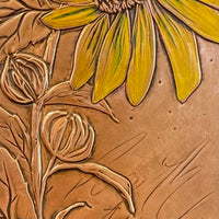 She walks among flowers #2