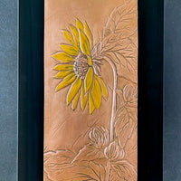 She walks among flowers #1