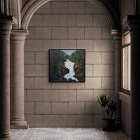 The stream - art by artist from Canada Christine Viens - artterra online art gallery - Buy art of Canada Online - Free Shipping