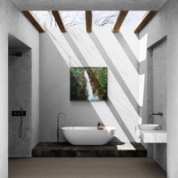 The steep fall - art by artist from Canada Christine Viens - artterra online art gallery - Buy art of Canada Online - Free Shipping