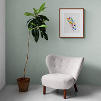 Rainbowland Black Locust Leaves - art by artist from Canada Xiao Wen Xu - artterra online art gallery - Buy art of Canada Online - Free Shipping