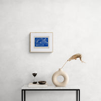 Blue Flow - art by artist from Canada Erica Mattson - artterra online art gallery - Buy art of Canada Online - Free Shipping