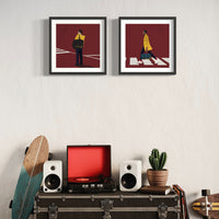 Intersection4 - art by artist from Canada Olga Chandel - artterra online art gallery - Buy art of Canada Online - Free Shipping