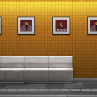 Intersection4 - art by artist from Canada Olga Chandel - artterra online art gallery - Buy art of Canada Online - Free Shipping