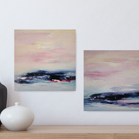 Soothing Seascapes 2 - art by artist from Canada Marianne Nielsen - artterra online art gallery - Buy art of Canada Online - Free Shipping