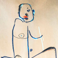 Bodymaps V-2021-03-26-07 - art by artist from Canada Liz Wurzinger - artterra online art gallery - Buy art of Canada Online - We ship to USA and Canada