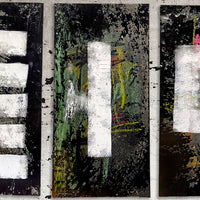 Graphic Tiles - set 2 - art by artist from Canada Liz Wurzinger - artterra online art gallery - Buy art of Canada Online - Free Shipping