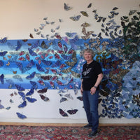 Metamorphosis Mandala #55 - art by artist from Canada Lorna Livey - artterra online art gallery - Buy art of Canada Online - We ship to USA and Canada