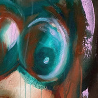 Green-eyed - art by artist from Canada Aly Mcdonald - artterra online art gallery - Buy art of Canada Online - We ship to USA and Canada