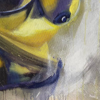 Untitled (Backside - Untitled) - art by artist from Canada Aly Mcdonald - artterra online art gallery - Buy art of Canada Online - We ship to USA and Canada