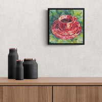 Tazzina rossa - art by artist from Canada Maria Gavrilova - artterra online art gallery - Buy art of Canada Online - We ship to USA and Canada