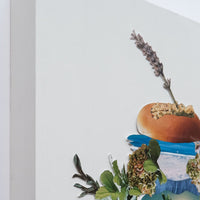 Botanical Burger - art by artist from Canada Marissa Creative Arts - artterra online art gallery - Buy art of Canada Online - We ship to USA and Canada