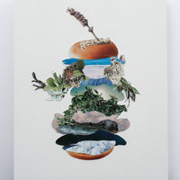 Botanical Burger - art by artist from Canada Marissa Creative Arts - artterra online art gallery - Buy art of Canada Online - We ship to USA and Canada