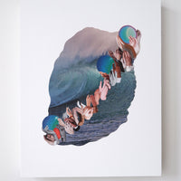 Three Waves - art by artist from Canada Marissa Creative Arts - artterra online art gallery - Buy art of Canada Online - We ship to USA and Canada