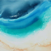 Ningaloo from Above - art by artist from Canada Laurie J Cochrane - artterra online art gallery - Buy art of Canada Online - We ship to USA and Canada