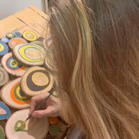 Roots - art by artist from Canada Szende Tunderligeti - artterra online art gallery - Buy art of Canada Online - We ship to USA and Canada