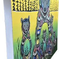 Bear Medicine - art by artist from Canada Jessica Somers - artterra online art gallery - Buy art of Canada Online - We ship to USA and Canada