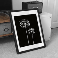 Original Photogram / Seedpods - art by artist from Canada Florigin - artterra online art gallery - Buy art of Canada Online - We ship to USA and Canada