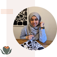 Meeting Point II - art by artist from Canada Sumera Yacoob - artterra online art gallery - Buy art of Canada Online - We ship to USA and Canada