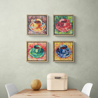 Tazzina gialla - art by artist from Canada Maria Gavrilova - artterra online art gallery - Buy art of Canada Online - We ship to USA and Canada