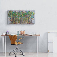 Walking In The Forest 4 - art by artist from Canada Manuela Moldovan - artterra online art gallery - Buy art of Canada Online - We ship to USA and Canada