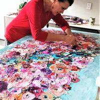 A Forest Poem 3 - art by artist from Canada Manuela Moldovan - artterra online art gallery - Buy art of Canada Online - We ship to USA and Canada