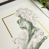 Blooming Bodies 04 - art by artist from Canada Kendra Schellenberg - artterra online art gallery - Buy art of Canada Online - We ship to USA and Canada