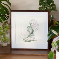 Blooming Bodies 04 - art by artist from Canada Kendra Schellenberg - artterra online art gallery - Buy art of Canada Online - We ship to USA and Canada