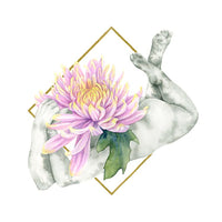 Blooming Bodies 06 - art by artist from Canada Kendra Schellenberg - artterra online art gallery - Buy art of Canada Online - We ship to USA and Canada