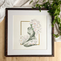 Blooming Bodies 04 - art by artist from Canada Kendra Schellenberg - artterra online art gallery - Buy art of Canada Online - We ship to USA and Canada