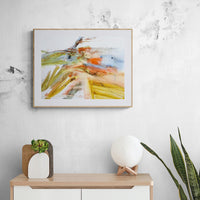 Summer Vibes - art by artist from Canada Melodie Mui - artterra online art gallery - Buy art of Canada Online - We ship to USA and Canada