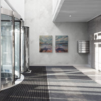 Wild Skies Upon the Waves - art by artist from Canada Grace Lane-Smith - artterra online art gallery - Buy art of Canada Online - We ship to USA and Canada