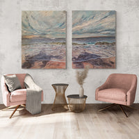 Wild Skies Upon the Waves - art by artist from Canada Grace Lane-Smith - artterra online art gallery - Buy art of Canada Online - We ship to USA and Canada