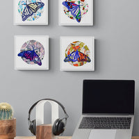 Metamorphosis Mandala #69 - art by artist from Canada Lorna Livey - artterra online art gallery - Buy art of Canada Online - We ship to USA and Canada