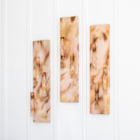 Lanterns (triptych) - art by artist from Canada Maria Shanina - artterra online art gallery - Buy art of Canada Online - We ship to USA and Canada