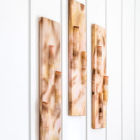 Lanterns (triptych) - art by artist from Canada Maria Shanina - artterra online art gallery - Buy art of Canada Online - We ship to USA and Canada