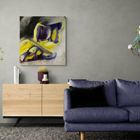 Untitled (Backside - Untitled) - art by artist from Canada Aly Mcdonald - artterra online art gallery - Buy art of Canada Online - We ship to USA and Canada