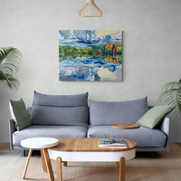 Mirror - art by artist from Canada Tina Ding - artterra online art gallery - Buy art of Canada Online - We ship to USA and Canada