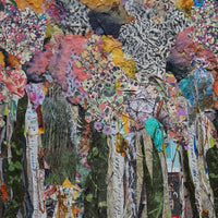 A Forest Poem 2 - art by artist from Canada Manuela Moldovan - artterra online art gallery - Buy art of Canada Online - We ship to USA and Canada