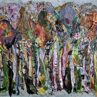 A Forest Poem 3 - art by artist from Canada Manuela Moldovan - artterra online art gallery - Buy art of Canada Online - We ship to USA and Canada