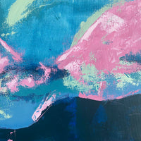 Melting worlds inside of the cells - art by artist from Canada Kateryna Kobylianska - artterra online art gallery - Buy art of Canada Online - We ship to USA and Canada