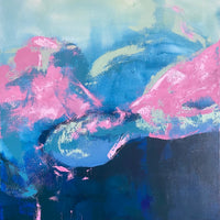 Melting worlds inside of the cells - art by artist from Canada Kateryna Kobylianska - artterra online art gallery - Buy art of Canada Online - We ship to USA and Canada