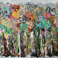 A Forest Poem 1 - art by artist from Canada Manuela Moldovan - artterra online art gallery - Buy art of Canada Online - We ship to USA and Canada